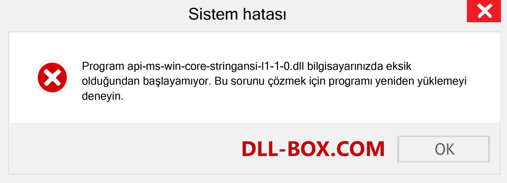 api-ms-win-core-stringansi-l1-1-0.dll dosyası eksik mi? Windows 7, 8, 10 için İndirin - Windows'ta api-ms-win-core-stringansi-l1-1-0 dll Eksik Hatasını Düzeltin, fotoğraflar, resimler